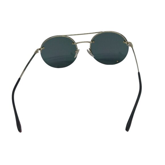 Prada Womens Aviator Sunglasses Lt Gold Metal Frame & Rose Lens SPS 51R ZVN-5L2 - Picture 9 of 16